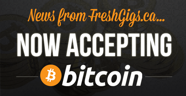 Freshgigs Ca Canadian Job Site Now Accepting Bitcoin Freshgigs Ca - 